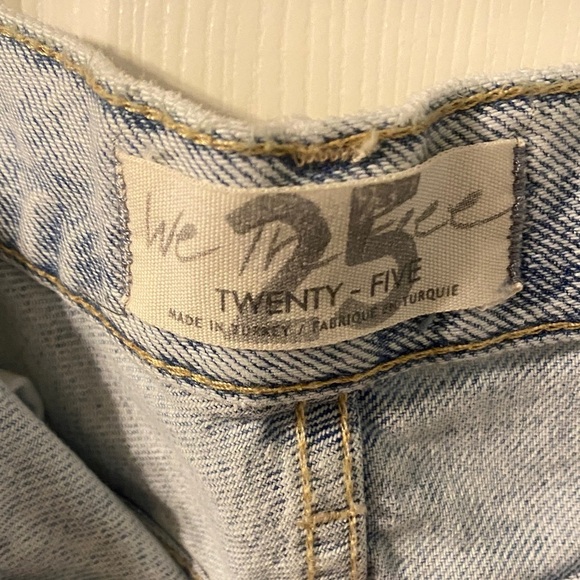 We The Free Light Blue Distressed High Rise Women Jeans - Picture 4 of 13